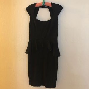 Bebe Peplum dress, size M